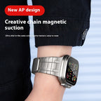 Suitable For Iwatch Strap Metal Stainless Steel Magnetic Suction S9
