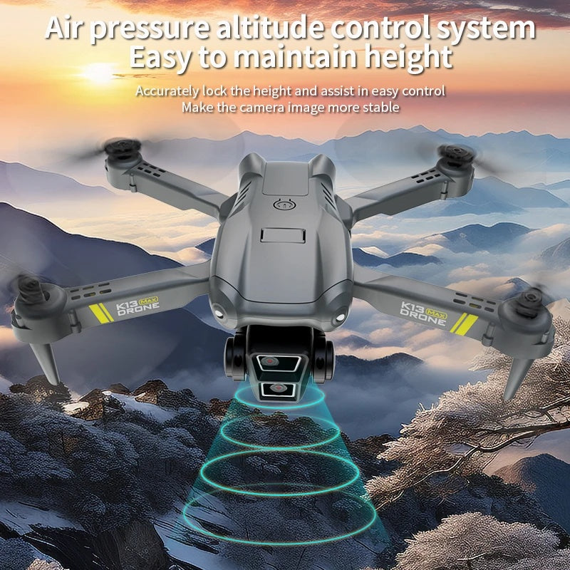2024 K13 Mini Drone 8K Profesional 4K HD Camera Obstacle Avoidance Aerial Photography 5G 10Km Foldable Quadcopter Toy Sell Apron