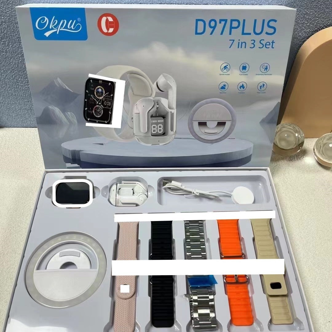 Smart Watch Men's Multi-functional Women's Sports Heart Rate Measurement Long Endurance Cross-border