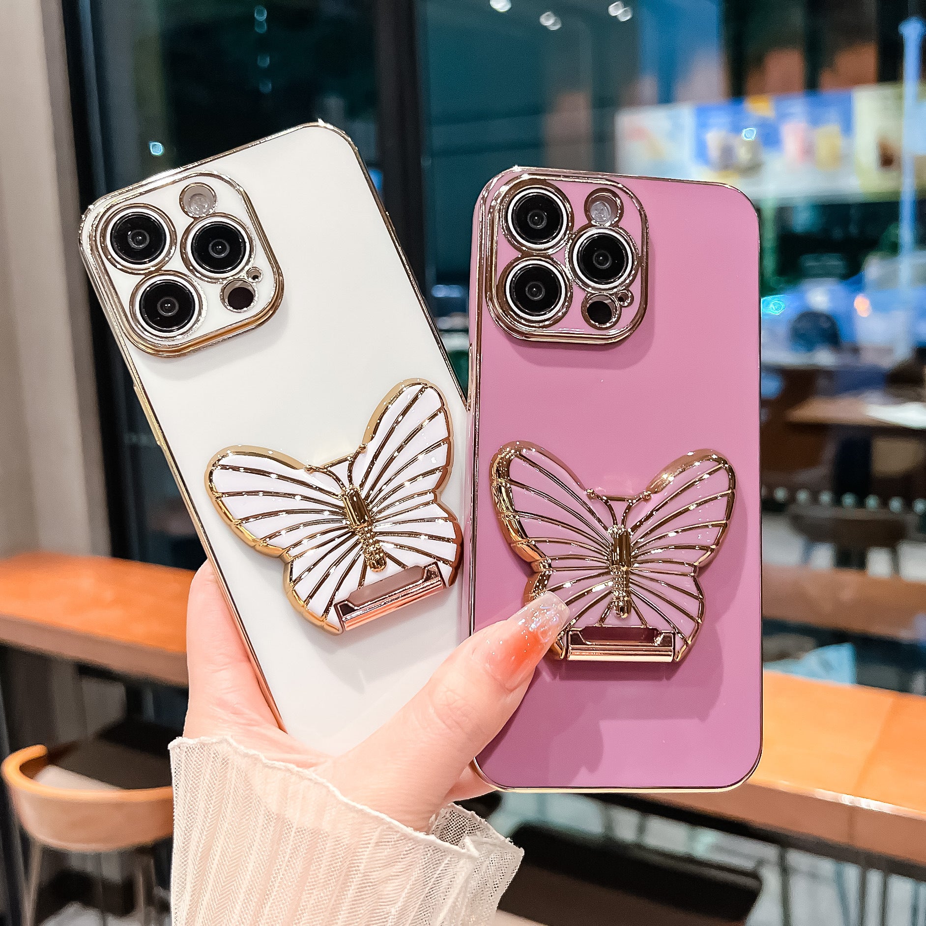 Phone Case Sticker Bracket Horizontal And Vertical Dual-purpose Bracket