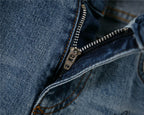 Womens Straight washed jeans