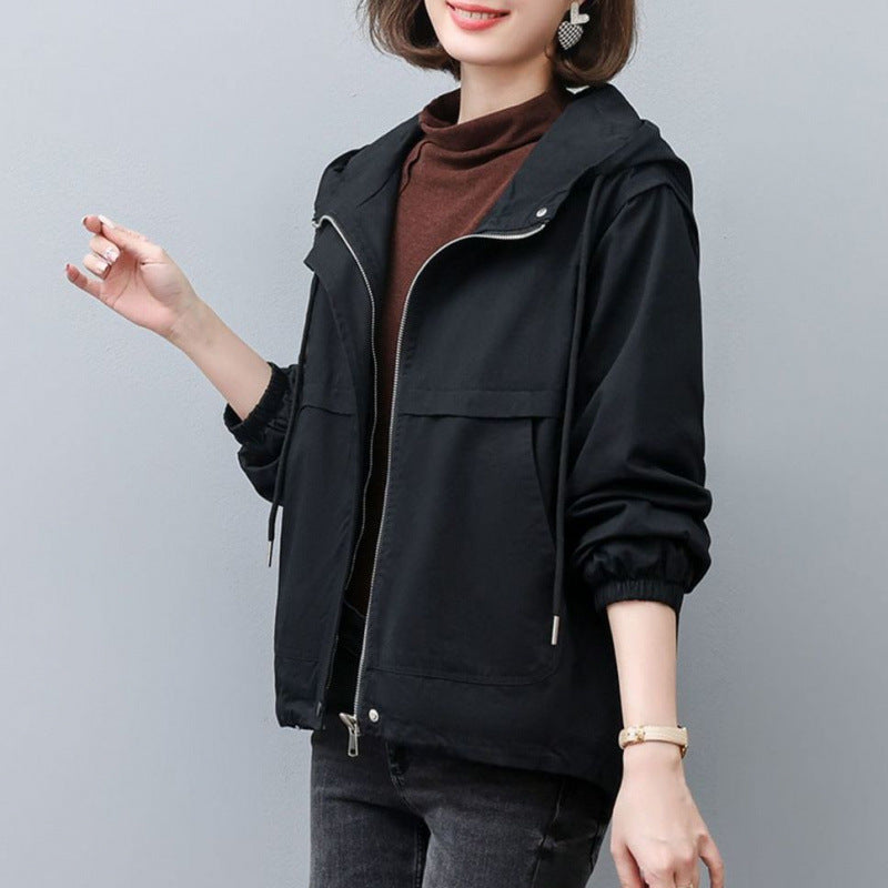 High Cotton Long Sleeve Plus Size Baggy Casual Jacket Women
