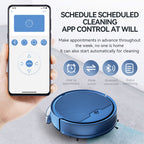 Intelligent Sweeping Robot Large Water Tank Mobile App Remote Control Planning And Cleaning Line Low Noise 2000 Pa Large Suction