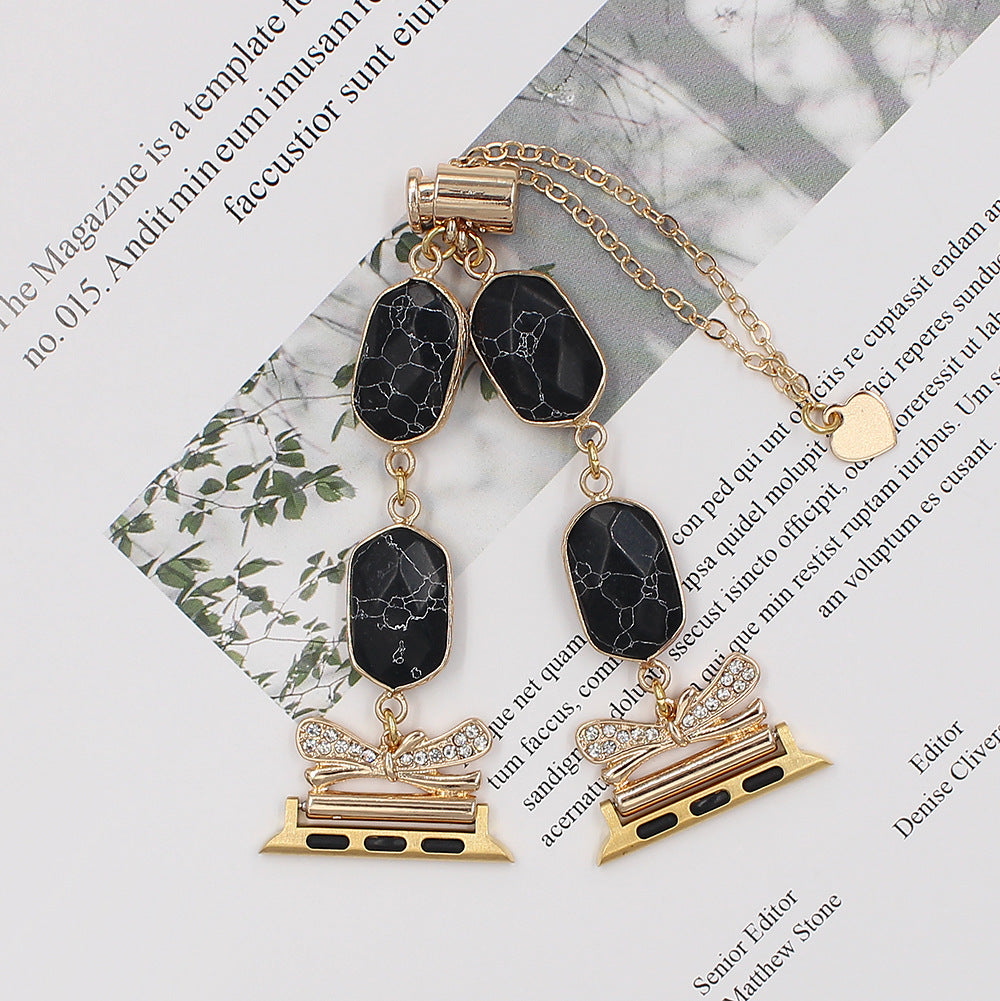 Original Design Alloy Watch Stone Strap