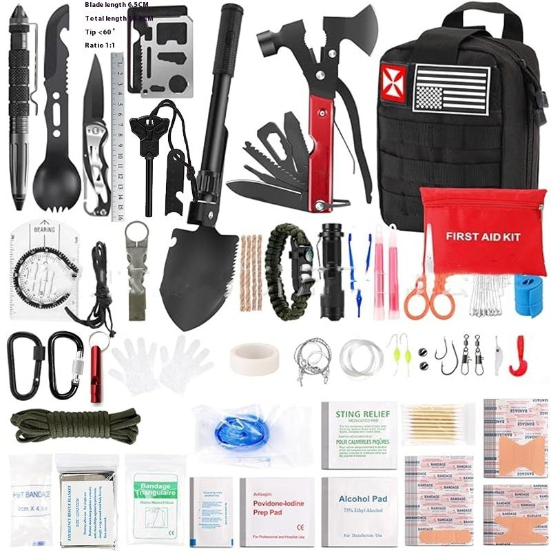 Outdoor Camping First Aid Kits Survival Tools Suit