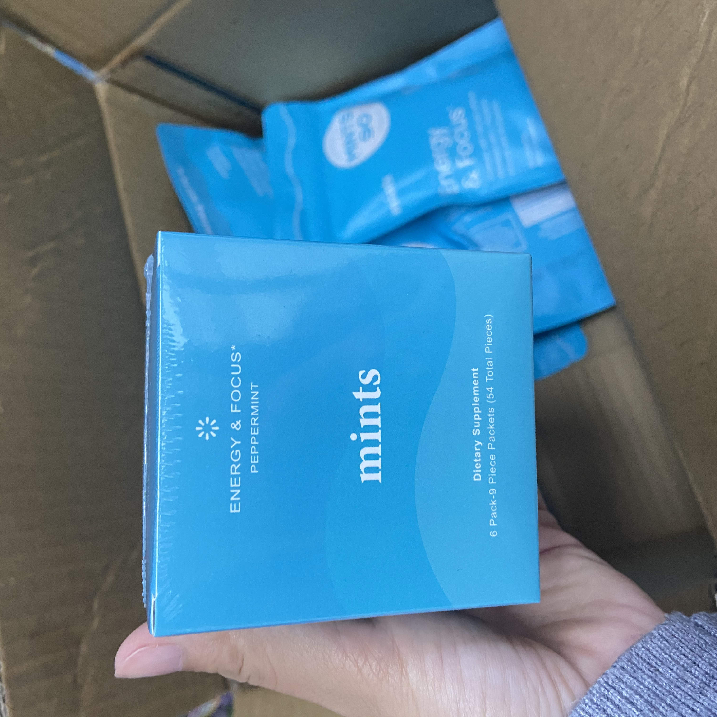 Mints Energy Caffeine Gum